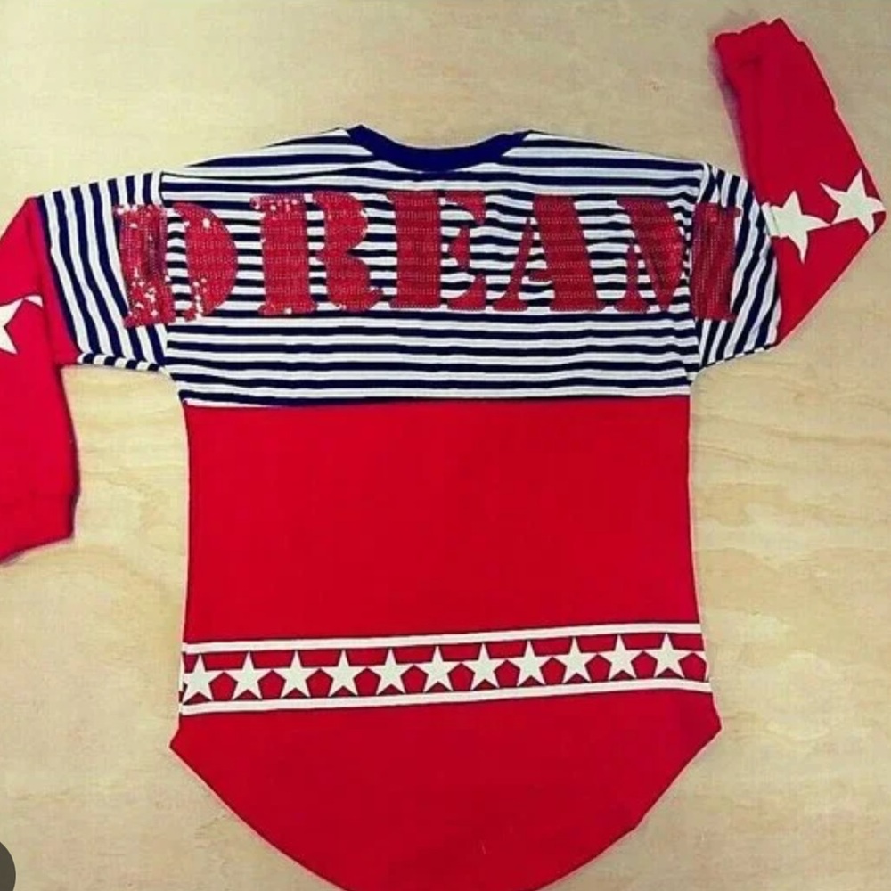 Rue21 Red and Blue Striped Kids Shirt